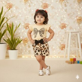 Cotton Full Pant and T-Shirt Set (3 Months–6 Years)