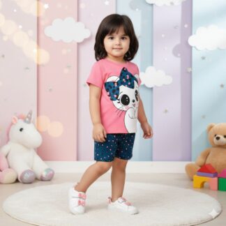 Skin-Friendly 100% Cotton Kids Pant & T-Shirt Combo