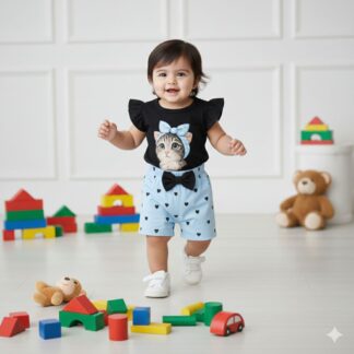 Classic Kidswear – Soft Cotton Pant & T-Shirt Set