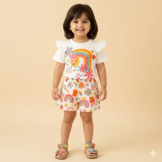 Soft Touch Cotton Kidswear Set – Pant & T-Shirt